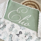 Couverture Gaze et Motif Personnalisée